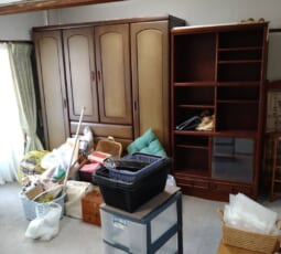 遺品整理 作業前の写真