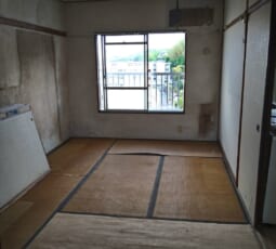 遺品整理 撤去後の写真