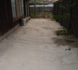 不用品回収 撤去後の写真