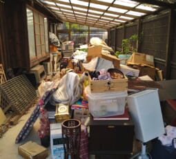 不用品回収 作業前の写真