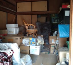 遺品整理 作業前の写真