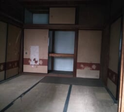 遺品整理 撤去後の写真
