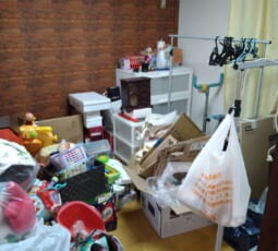 不用品回収 作業前の写真