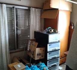 不用品回収 作業前の写真