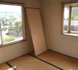 不用品回収 撤去後の写真