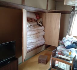 不用品回収 作業前の写真