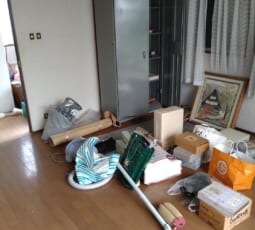 不用品回収 撤去後の写真