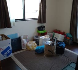 不用品回収 作業前の写真