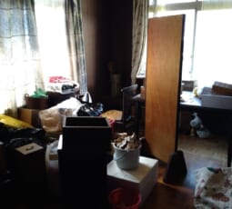 不用品回収　 作業前の写真