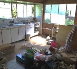 不用品回収 作業前の写真