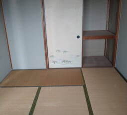 不用品回収 撤去後の写真
