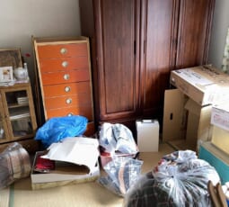 不用品回収 作業前の写真