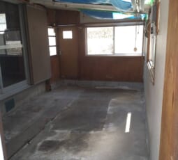 不用品回収 撤去後の写真