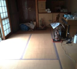 不用品回収 撤去後の写真