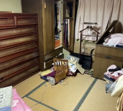 遺品整理 作業前の写真