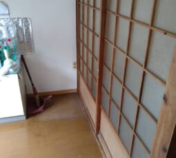 不用品回収 撤去後の写真
