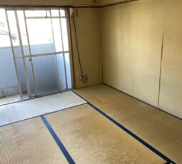 遺品整理 撤去後の写真
