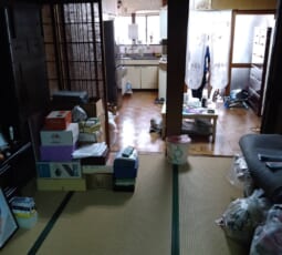 遺品整理 作業前の写真