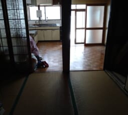 遺品整理 撤去後の写真