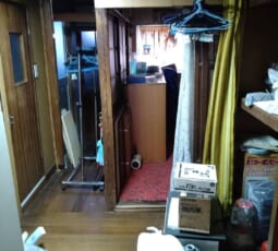 遺品整理 作業前の写真
