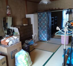 遺品整理 作業前の写真