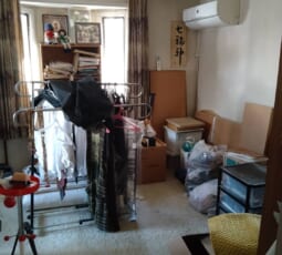 遺品整理 作業前の写真