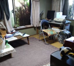 遺品整理 作業前の写真