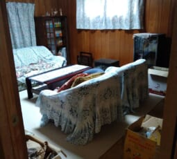 遺品整理 作業前の写真
