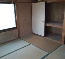 遺品整理 撤去後の写真