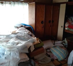 遺品整理 作業前の写真