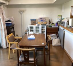 遺品整理 作業前の写真