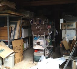 遺品整理 作業前の写真