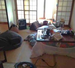 遺品整理 作業前の写真