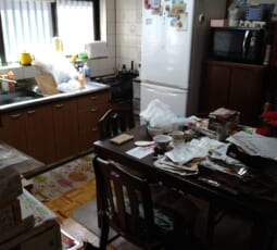 遺品整理 作業前の写真