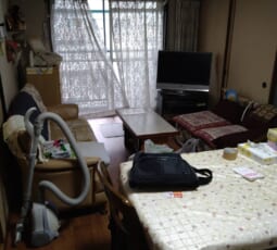 遺品整理 作業前の写真