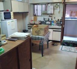 遺品整理 作業前の写真