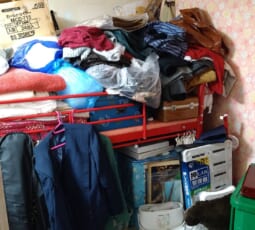 不用品回収 作業前の写真