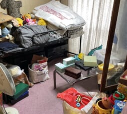不用品回収 作業前の写真