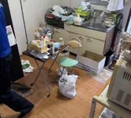 不用品回収 作業前の写真