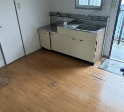 不用品回収 撤去後の写真