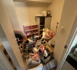 不用品回収 作業前の写真