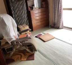 遺品整理 作業前の写真