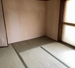 遺品整理 撤去後の写真