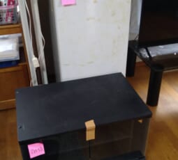 不用品回収 作業前の写真