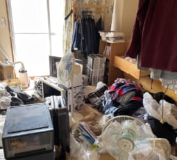 不用品回収 作業前の写真