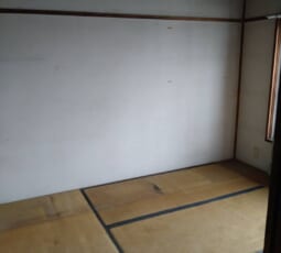不用品回収 撤去後の写真