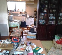 不用品回収 作業前の写真
