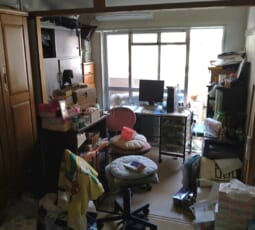 不用品回収　 作業前の写真