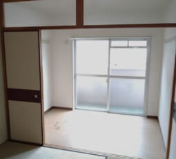 不用品回収　 撤去後の写真
