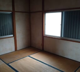 不用品回収 撤去後の写真